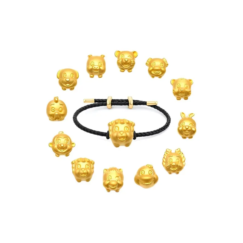 YASHENGZHUBAO Gold Bracelet Unisex-9
