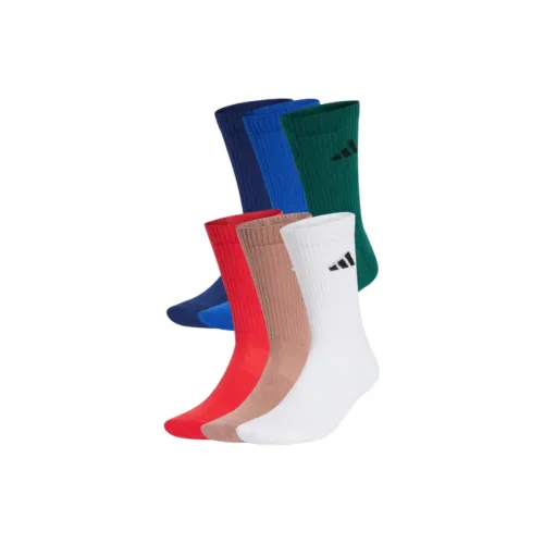Adidas Free Shipping With AdiClub Cushioned Crew Socks 6 Pairs
