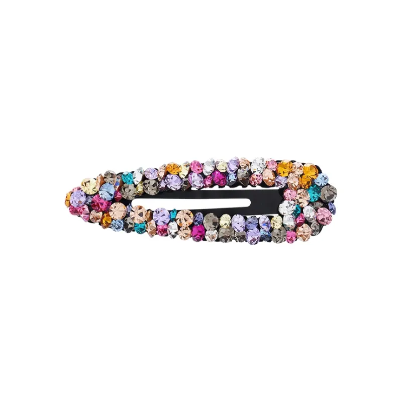 ROYALSASA Faux Crystal, Alloy Edge Clip Women's-4