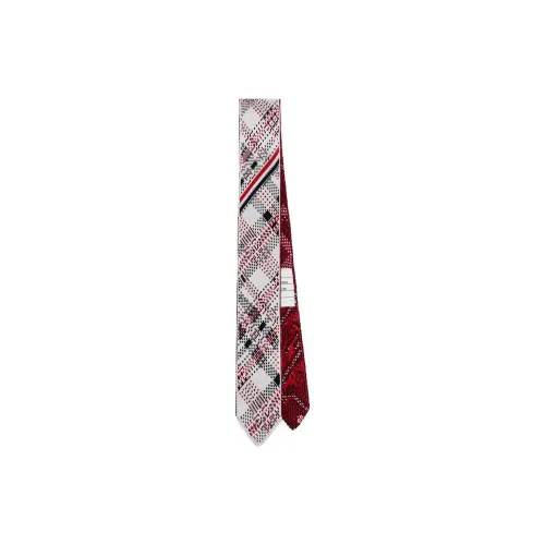 THOM BROWNE· Silk Ties Men's Dark Red