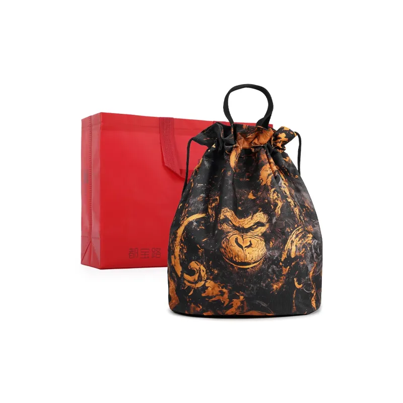 Dubaolu Fabric Basketball Backpack Large Size Unisex Black-22