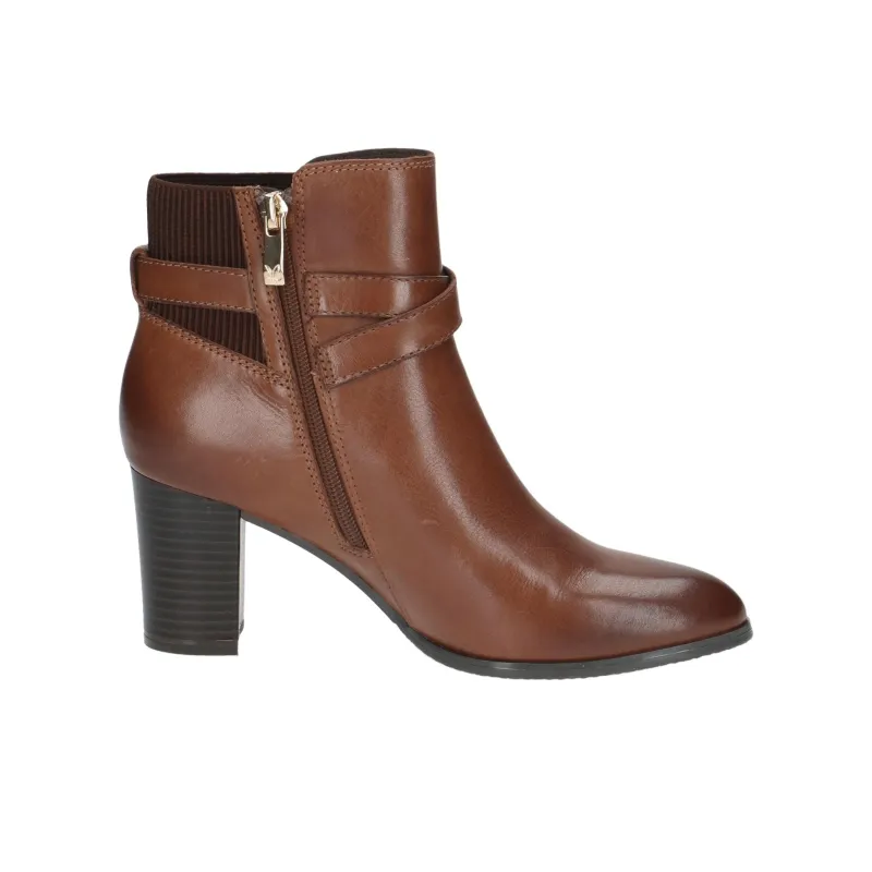 CAPRICE Verdana Ankle Boots 7cm Women's Brown-1
