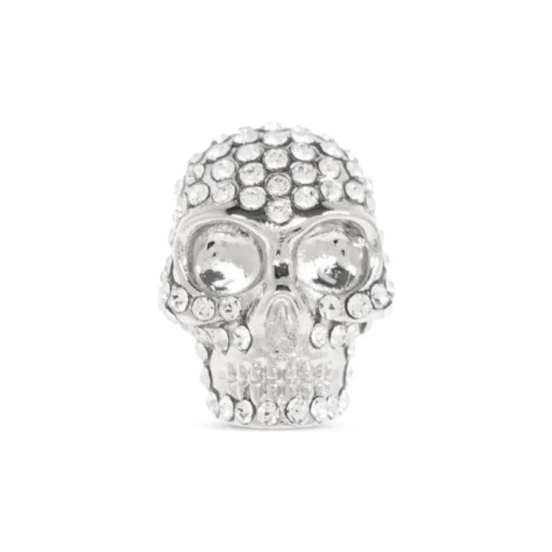 Alexander McQueen Skull Embellished Single Earring-0