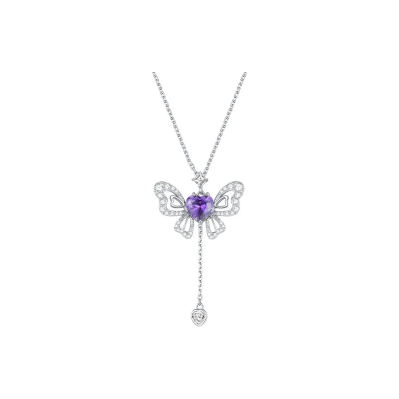 CHOW TAI SENG S925 Silver Necklaces Women's-0
