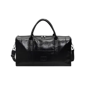 Meow In The Grass PU Travel Bag Unisex Multicolor