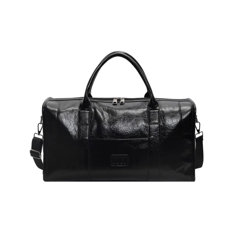 Meow In The Grass PU Travel Bag Unisex Multicolor-0