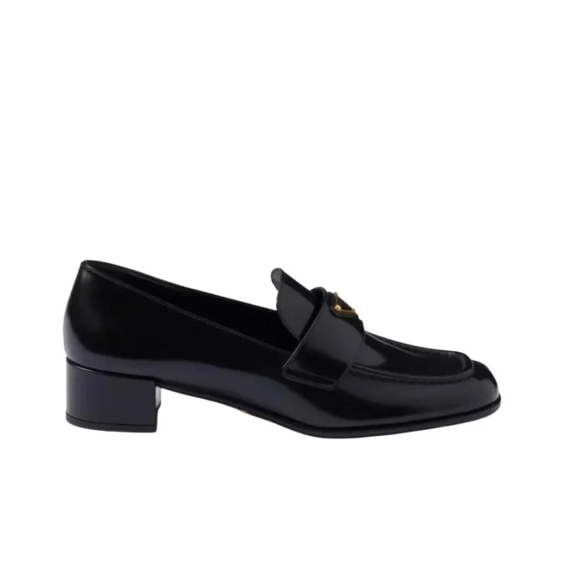 PRADA Loafers 3.5cm Women's Black-1