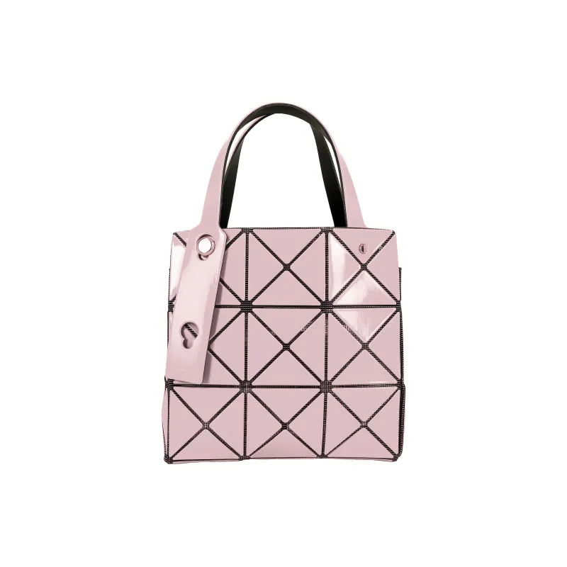 ISSEY MIYAKE CARAT PVC Tote Bag, Shopping Bag, Handbag Trumpets Women's Cherry Blossom Pink-4