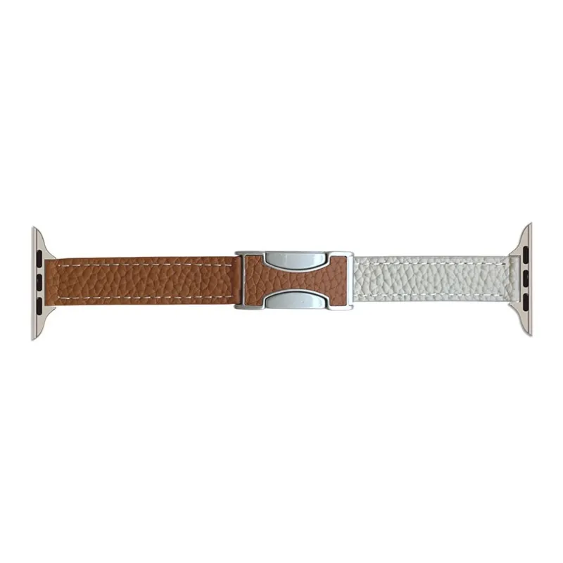 ZHENGGUANG Watch Band Apple Compatibility Genuine Leather Material-1