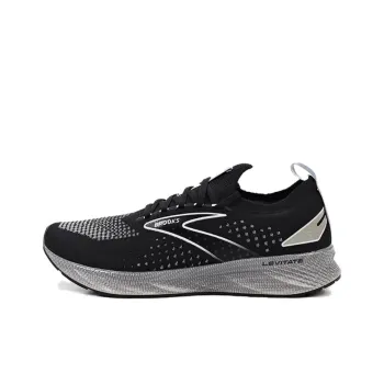 Brooks Levitate StealthFit 6 Anti-Slip Wear-Resistant Low-Top Running Shoes Men's Black