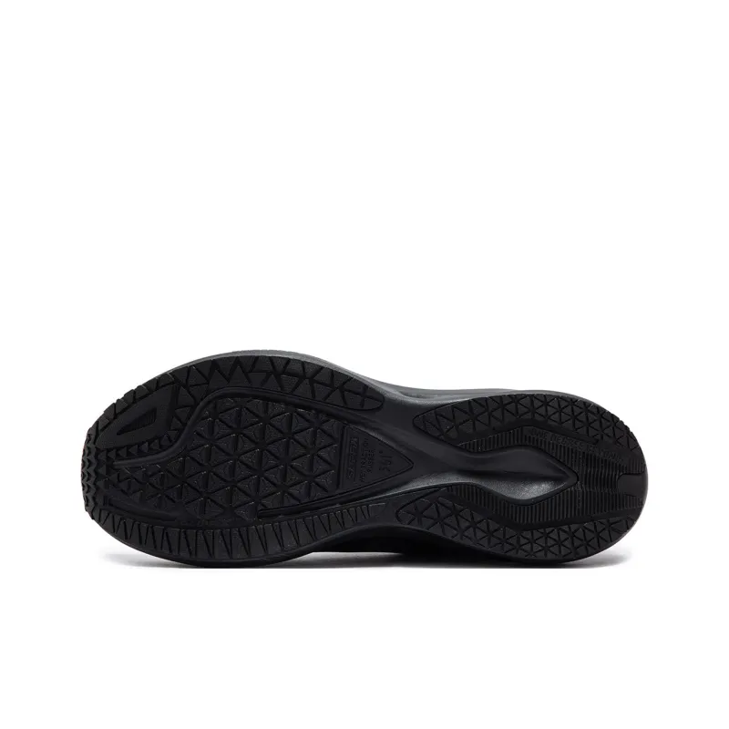 361° Rainy Day 7.0 Cushioning Wear Resistant Low Top Casual Running Shoes Men's Black-5
