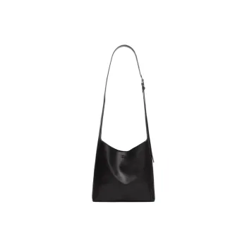 RAG&BONE Cow Leather Shoulder Bag Small Size Women's Black