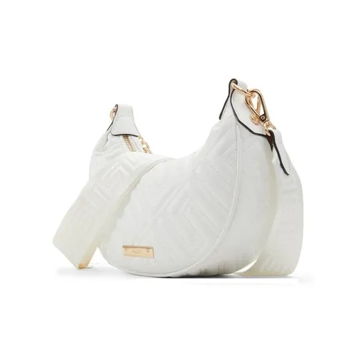 ALDO Artificial Leather Crossbody Handbags Small Size Women's Black/White-4
