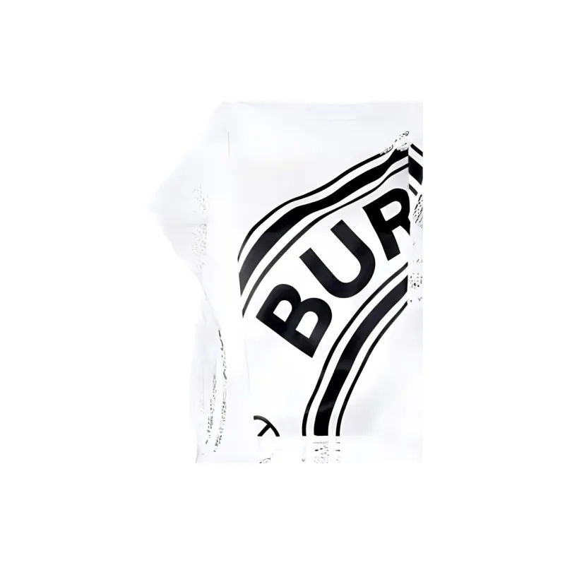 Burberry Lace Detail Logo Graphic Dress-4