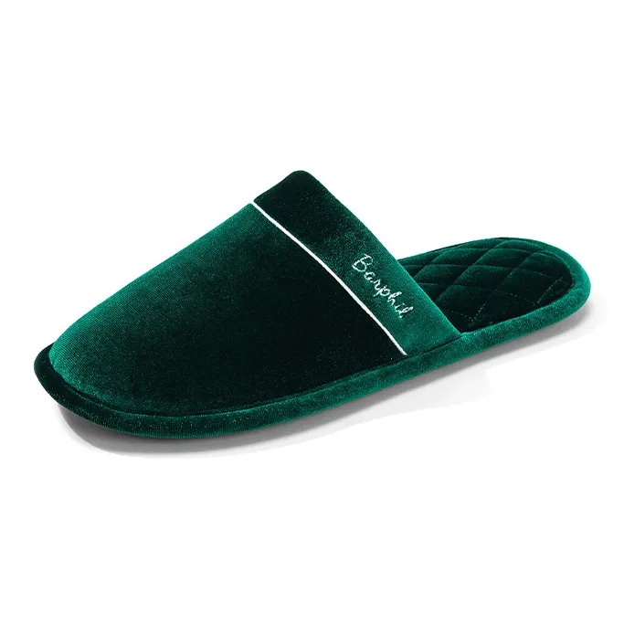 Barphil Men's & Women's Indoor Home Fall & Winter Slip Resistant Cotton Slipper With Soft Sole Closed Toe Casual-21