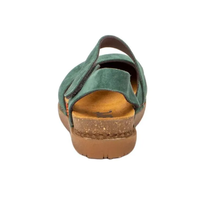 Art RHODES Casual Single Shoes 3.5cm Women's Green-3