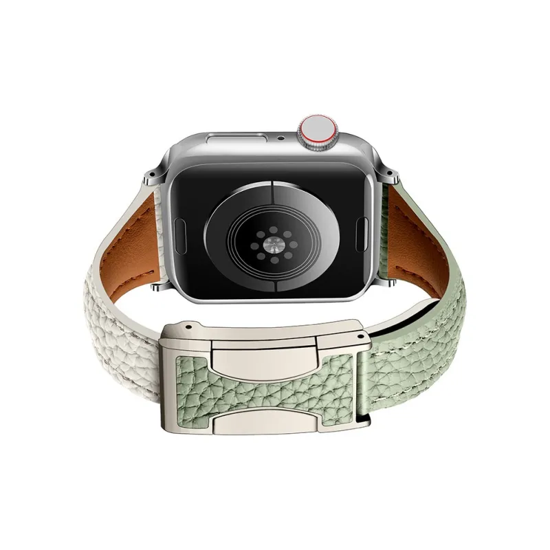 ZHENGGUANG Watch Band Apple Compatibility Genuine Leather Material-10