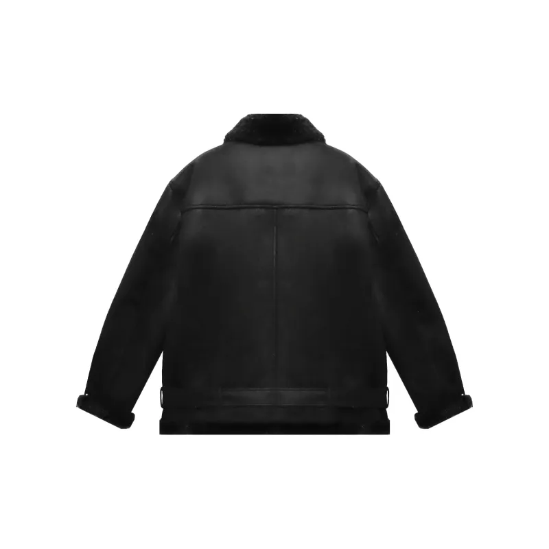 WILD LEADER Leather Jacket Unisex-6