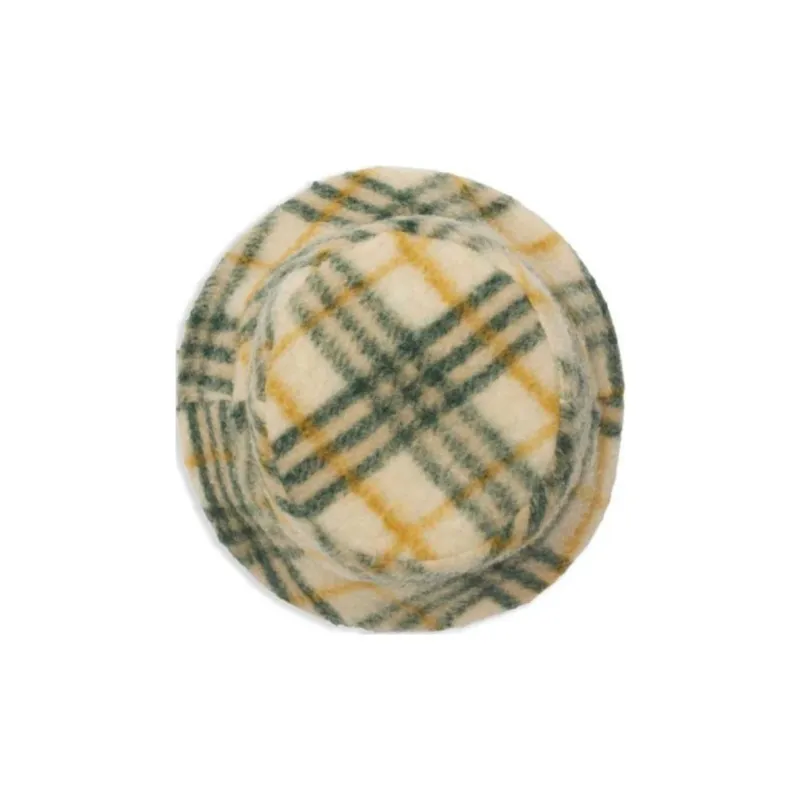 Burberry Wool, Polyester, Polyamide, Cotton Bucket Hats Unisex Brown-2