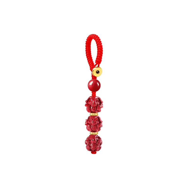 EADDA JEWELRY Cinnabar Keychains Unisex-9
