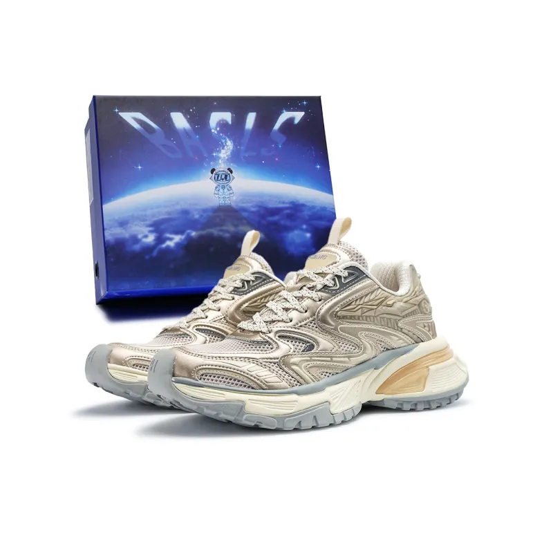 BASLS Moon Exploration Series Mecha Style Breathable Slip Resistant Low Top Chunky Sneakers-7