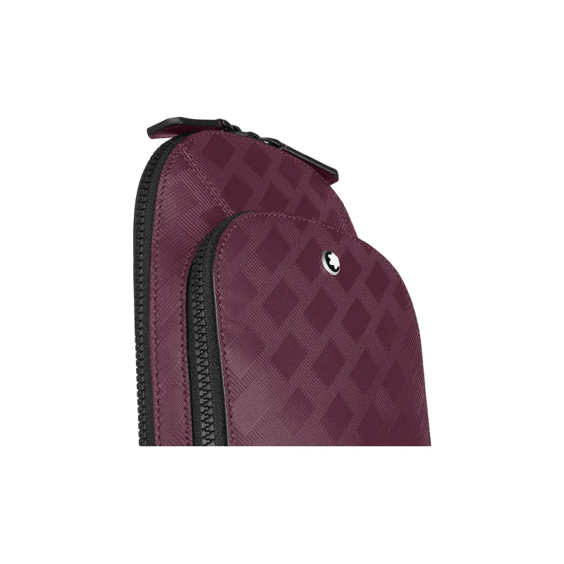 MONTBLANC Calfskin Crossbody Bag Women's Red-5