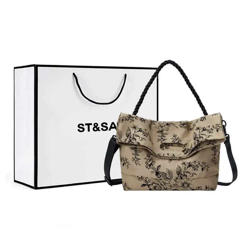 ST&SAT Fabric Crossbody Clutch, Shoulder Bag Regular Unisex Black-8