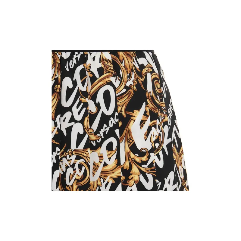 VERSACE JEANS COUTURE Barocco print Pleated Skirt-5