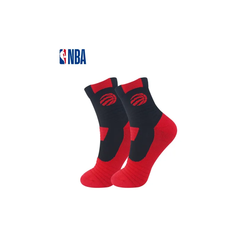 NBA Toronto Raptors Basketball Socks Men's 4 Pack-2