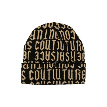 VERSACE JEANS COUTURE Logo jacquard Beanie Hat