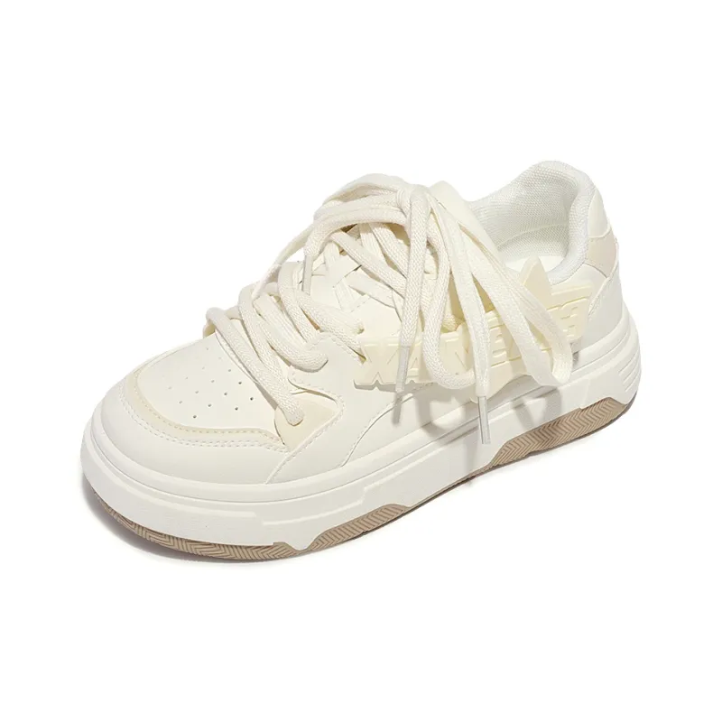 Miss Zhang Skateboard Shoes Women's Beige-2