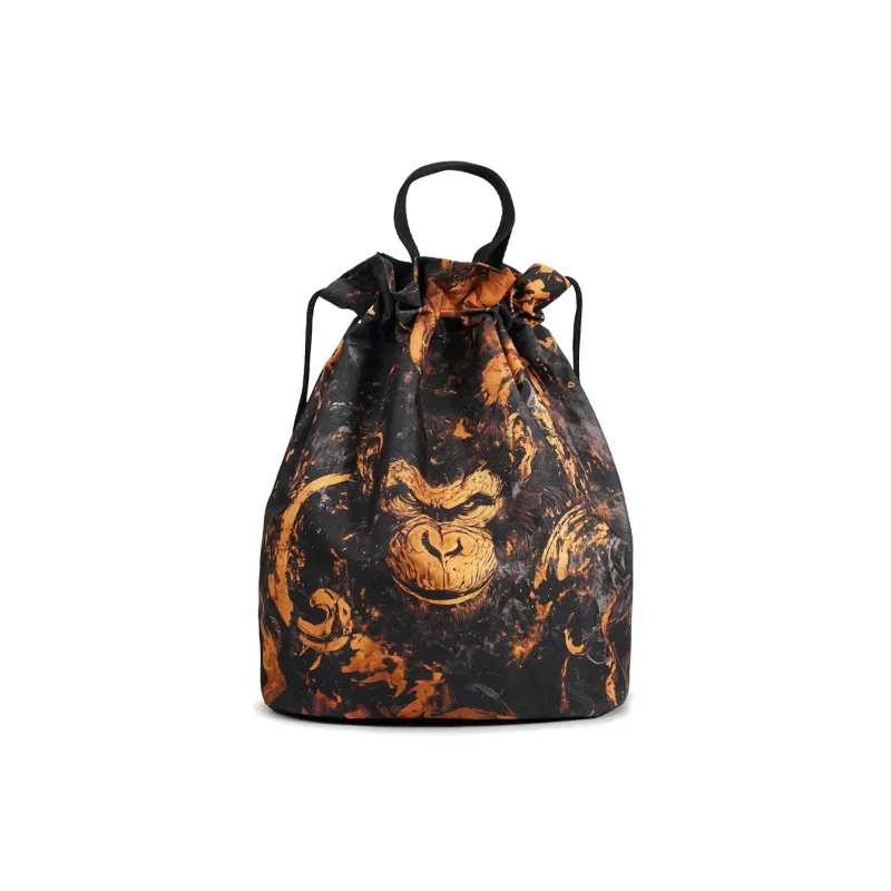 Dubaolu Fabric Basketball Backpack Large Size Unisex Black-26