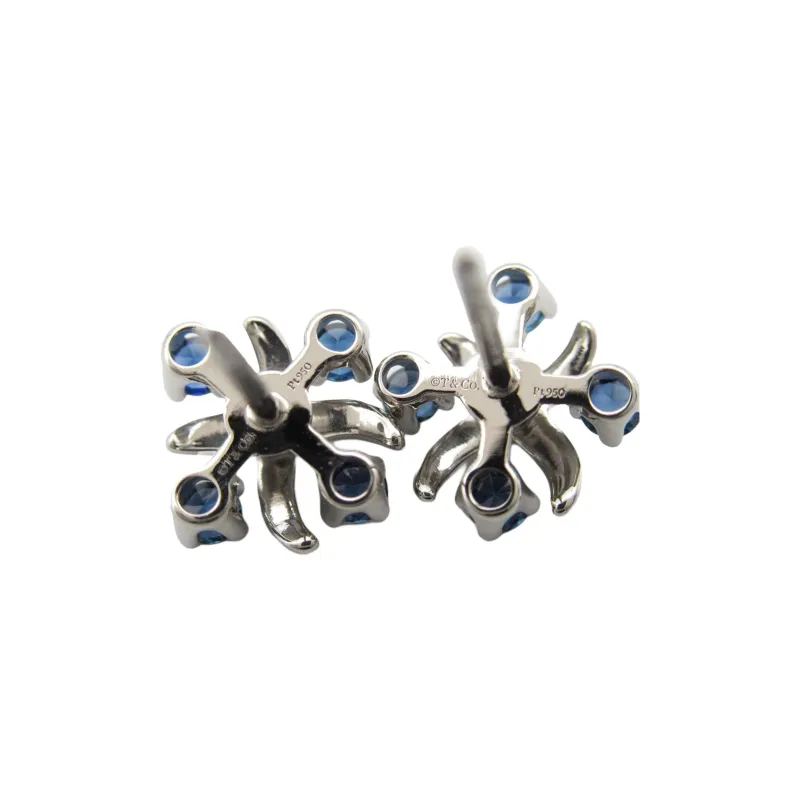 TIFFANY & CO. 2010s Jean Schlumberger Phosphorescence Earrings-2