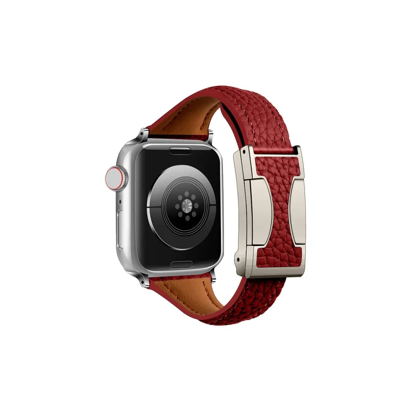 ZHENGGUANG Watch Band Apple Compatibility Genuine Leather Material-15