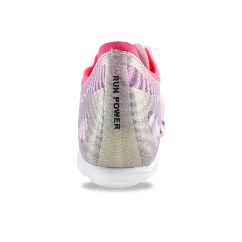 Dynamic Power Durable Breathable Coverage Low Top Training Sprint Running Shoes Unisex White Purple-3