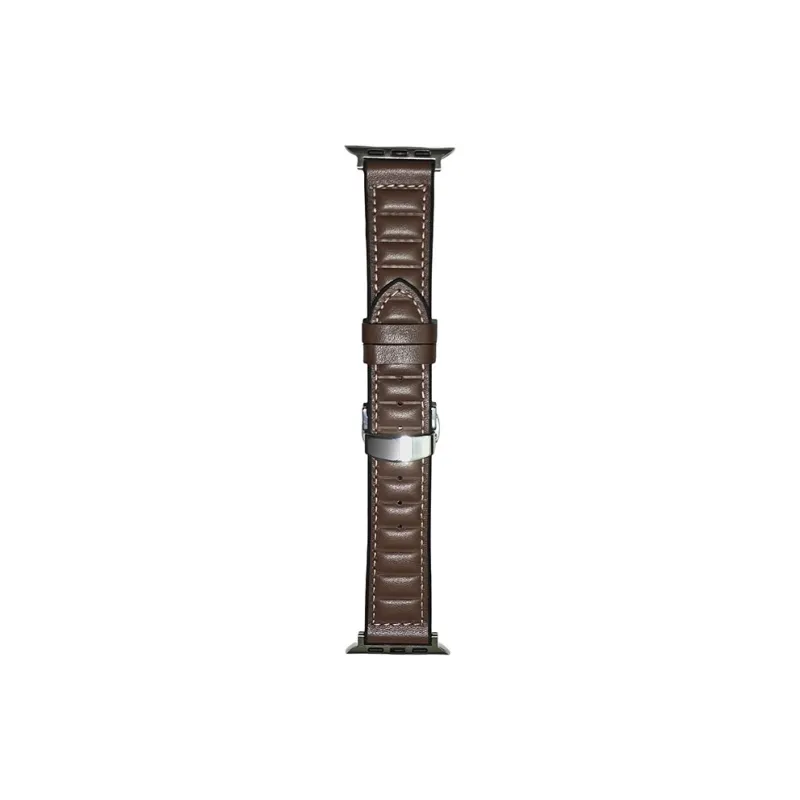 ZHENGGUANG Watch Band Apple Compatibility Genuine Leather Material-2