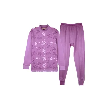 Cotton Gene Thermal Set Women's Lilac Hyacinth