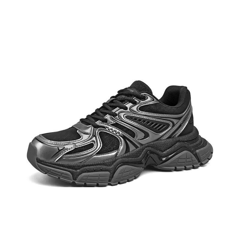 AOKANG Cushioned Wear-Resistant Slip-Resistant Low-Top Chunky Sneakers Men's Shopping Bag-6