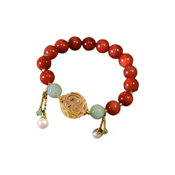 Yufujin South Red Agate Bracelets Women's