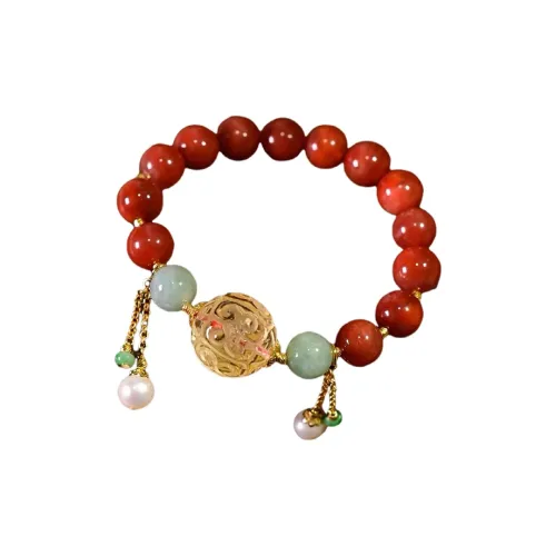 Yufujin South Red Agate Bracelets Women's