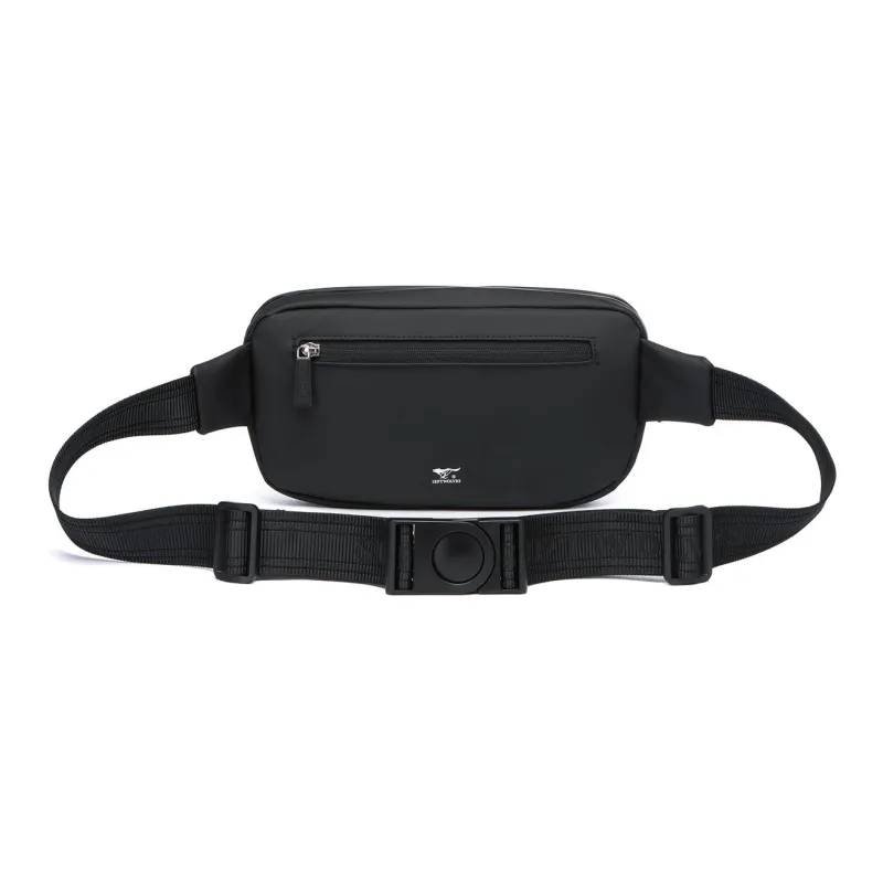 SEPTWOLVES Fabric Fanny Pack Regular Men's Gray/Black-3