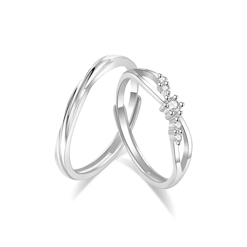 LUCA Sterling Silver Rings Unisex-0