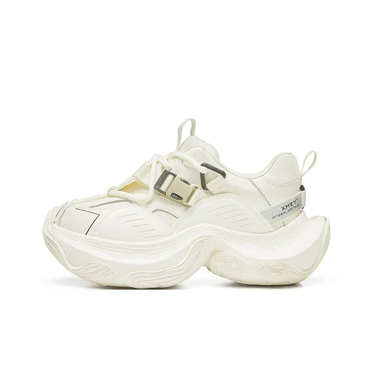 XMZY Dune Series Sandalwood Height Increasing Wear-Resistant Low-Top Chunky Sneakers Unisex-27