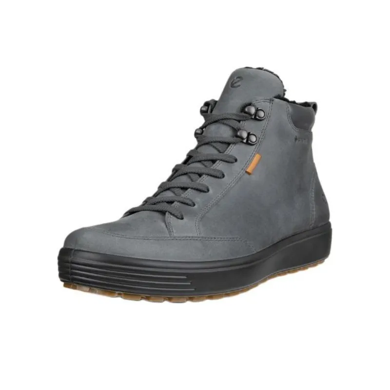 Ecco SOFT 7 TRED Ankle Boots Men's Gray-1