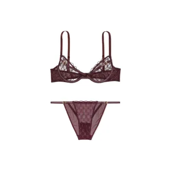 Victoria's Secret Underwear Set Women's Rusty Red