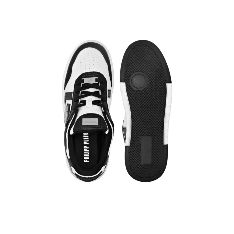 PHILIPP PLEIN Lo Top Low Top Skateboard Shoes Unisex Black-8