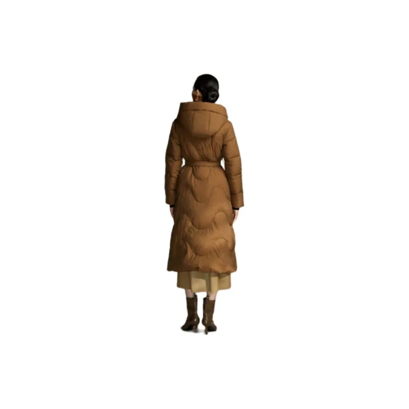 BBLLUUEE Down Jacket Women's Light Brown-4