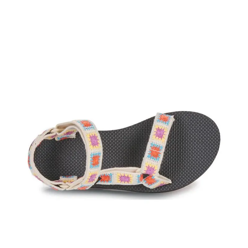 Teva Beach Sandals Women's Black Beige-3