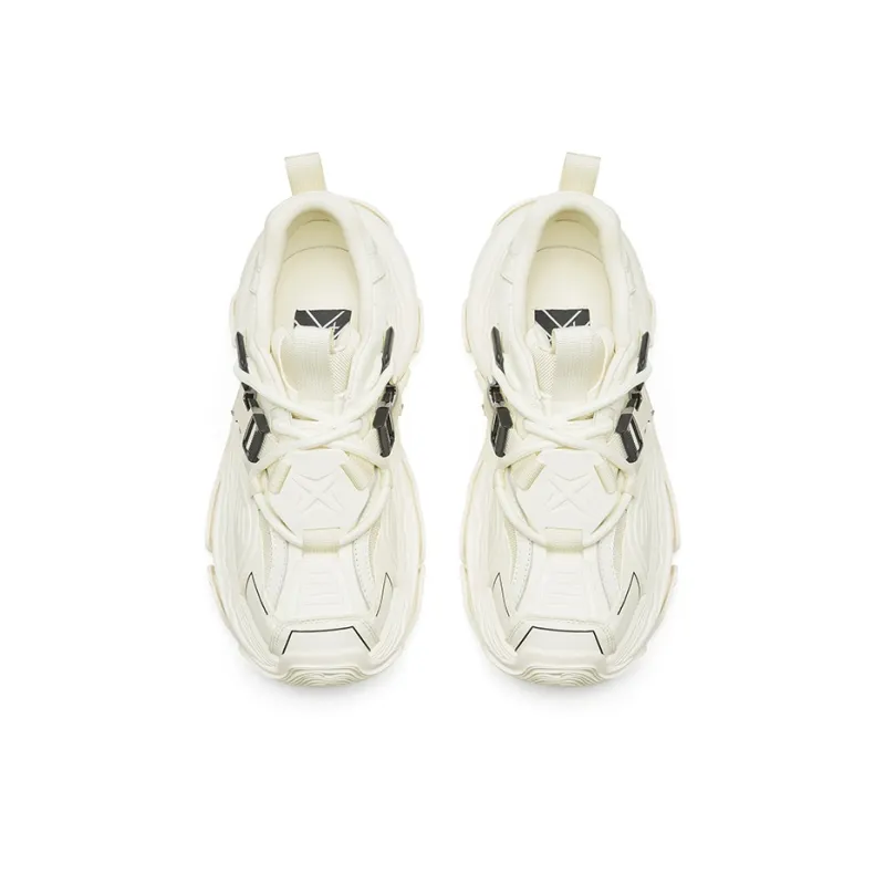 XMZY Dune Series Sandalwood Height Increasing Wear-Resistant Low-Top Chunky Sneakers Unisex-30