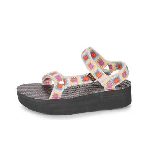 Teva Beach Sandals Women's Black Beige